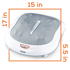 Beurer FM60 Shiatsu Foot Massager dimensions and size