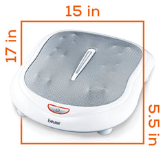 Beurer FM60 Shiatsu Foot Massager dimensions and size