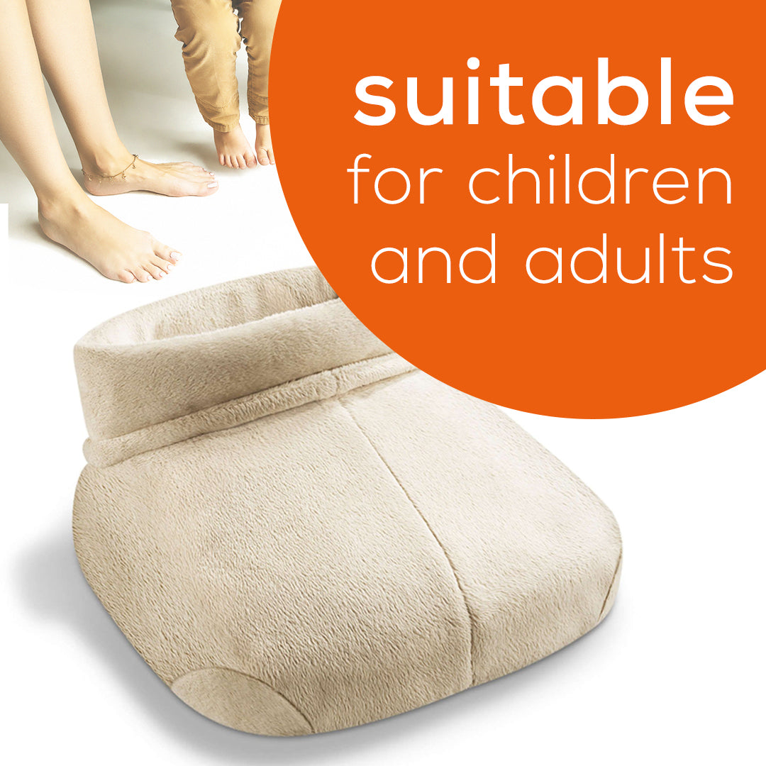 Beurer Shiatsu Foot Warming Deep Tissue Massager, with Optional Heat, Soft and Cozy, FWM50 Beurer Shiatsu Foot Warming Deep Tissue Massager, with Optional Heat, Soft and Cozy, FWM50