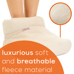 Beurer Shiatsu Soothing luxurious soft and breathable fleece material 