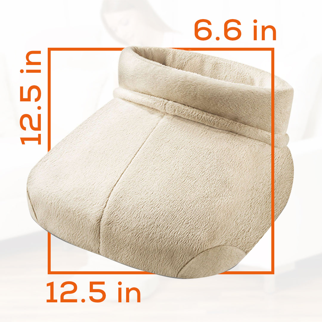 Beurer Shiatsu Foot Warming Deep Tissue Massager, with Optional Heat, Soft and Cozy, FWM50 Beurer Shiatsu Foot Warming Deep Tissue Massager, with Optional Heat, Soft and Cozy, FWM50