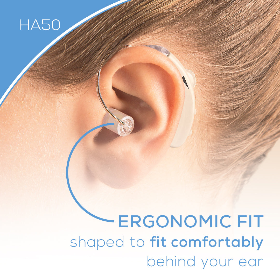 Beurer HA50 Hearing Amplifier ergonomic fit