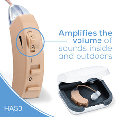 Beurer HA50 Hearing Amplifier amplifies volume