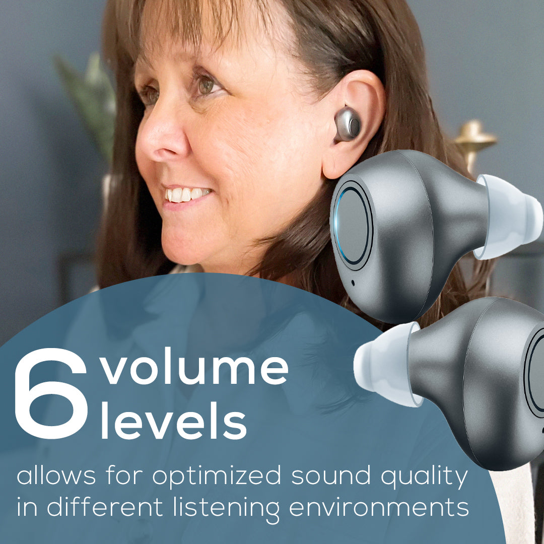 Beurer Dual In-the-Ear Rechargeable Hearing Amplifier, HA69