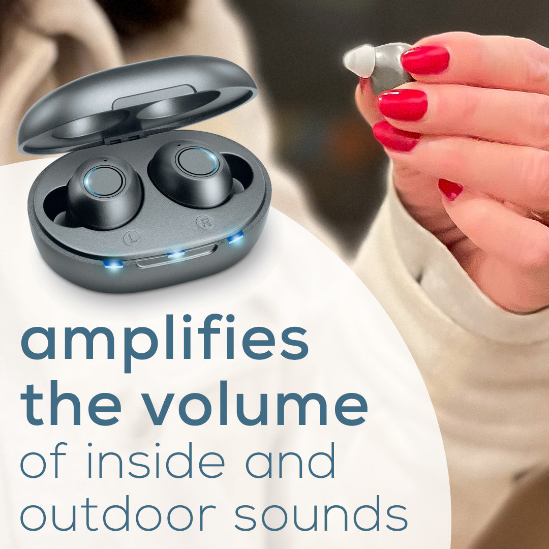 Beurer ITE Digital Hearing Amplifier HA69 amplifies the volume of inside and outdoor sounds