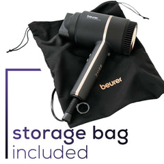 Beurer HC35 Ionic hair dryer with storage bag included