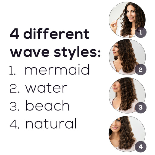 Beurer Wave Styler, HT65 4 different wave styles