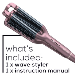 Beurer Wave Styler, HT65 4 different wave styles whats included 