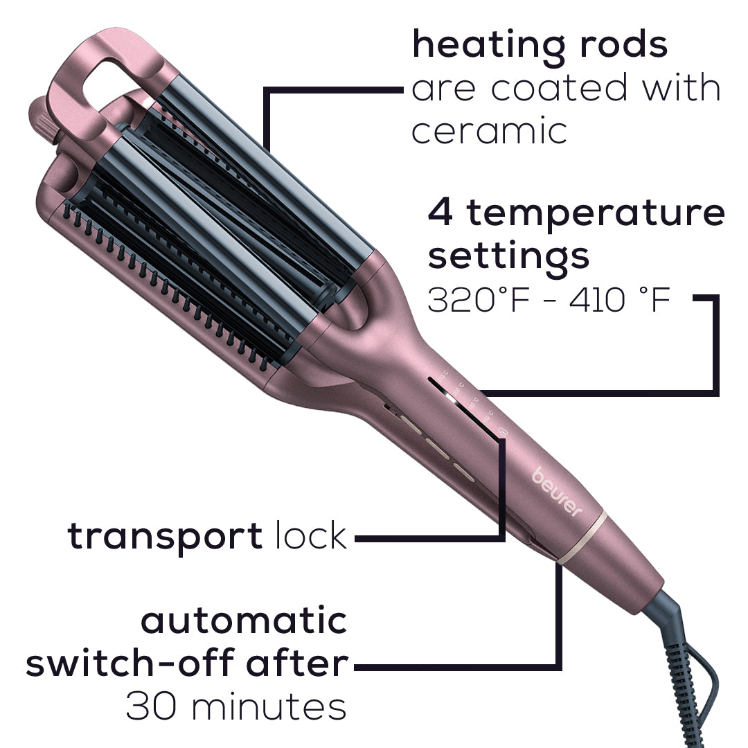 Beurer Wave Styler, HT65 4 different wave styles parts