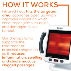 Heat lamp therapy discount
