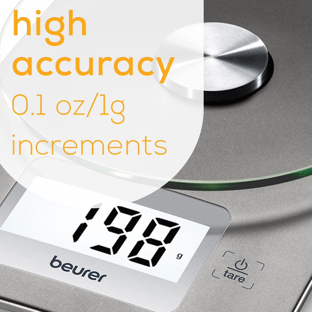beurer kitchen scale ks26 multi functional high accuracy increments
