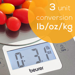 beurer kitchen scale ks26 multi functional  3 units conversion 