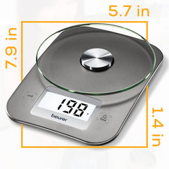 Beurer Multi-Function Digital Kitchen Scale, KS26