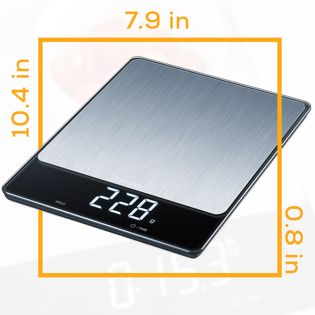 Beurer KS34 Digital Kitchen Food Scale portable