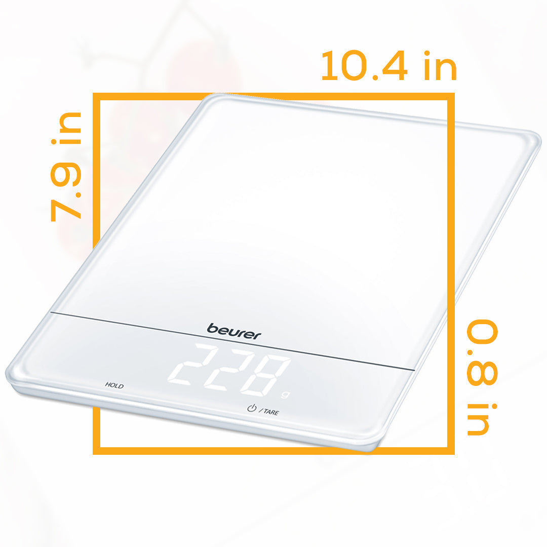 Beurer KS 34 XL Bilancia da cucina Portata max.15 kg Bianco