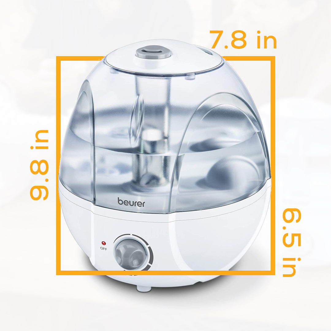 Beurer LB27 Ultrasonic Air Humidifier dimensions