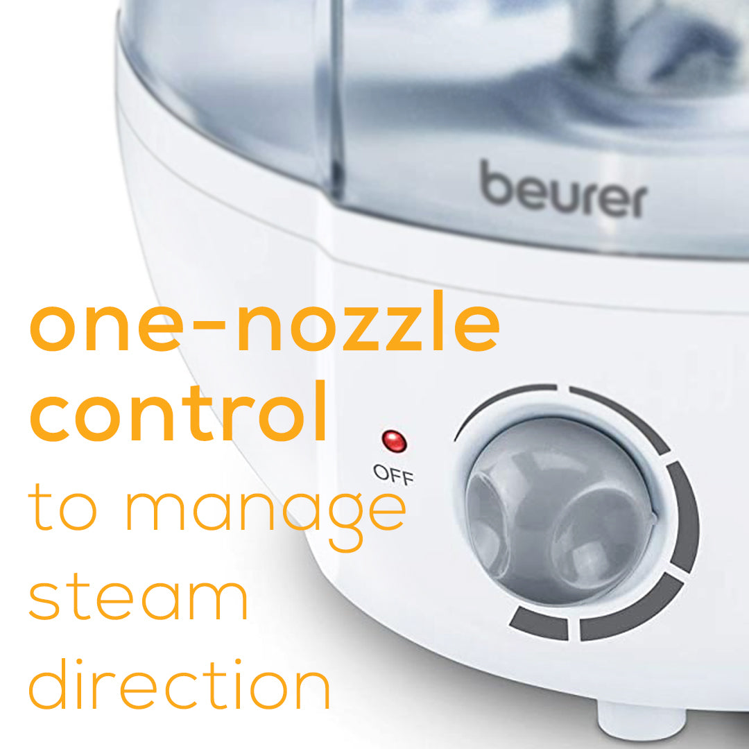 Beurer LB27 Ultrasonic Air Humidifier one nozzle control