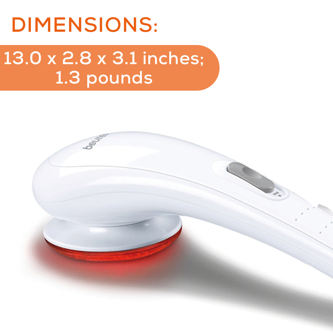 Beurer MG21 Heat Massager dimensions