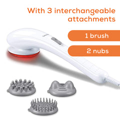 Beurer MG21 Heat Massager interchangeable attachments