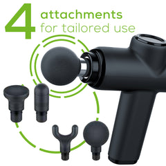 Beurer MG99 Mini Massage Gun 4 attachments 