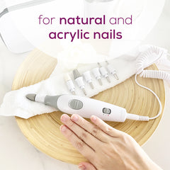 for natural and acrylic nails beurer mani pedi kit MP32