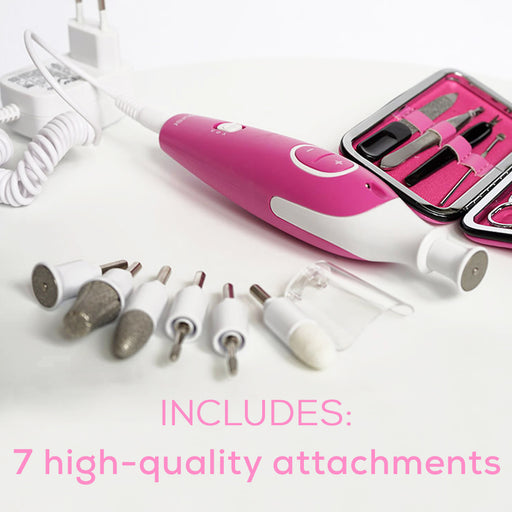 Beurer 18-piece Manicure/Pedicure Device + Nail Set Included, MP44 7 high quality attachments
