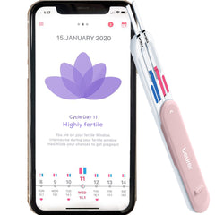 the pearl fertility kit by beurer track your homones and create a personalized profile with pearl by beurer app