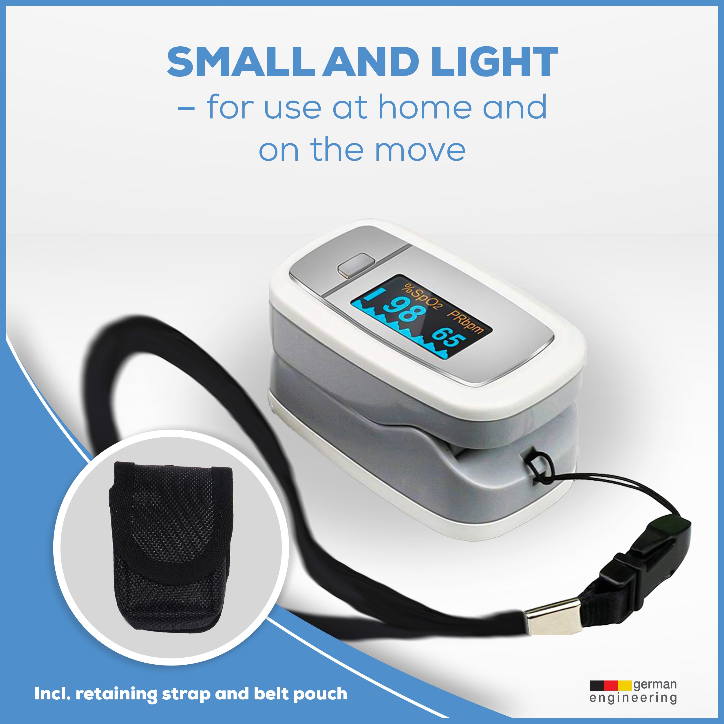 Digital Fingertip Pulse Oximeter PO30 for Sale | Beurer