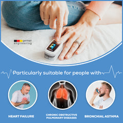 Beurer PO30 Fingertip Pulse Oximeter suitable for all kinds of heart problems