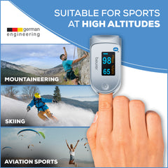 Beurer Bluetooth Digital fingertip PO60 suitable for sports with high altitudes 