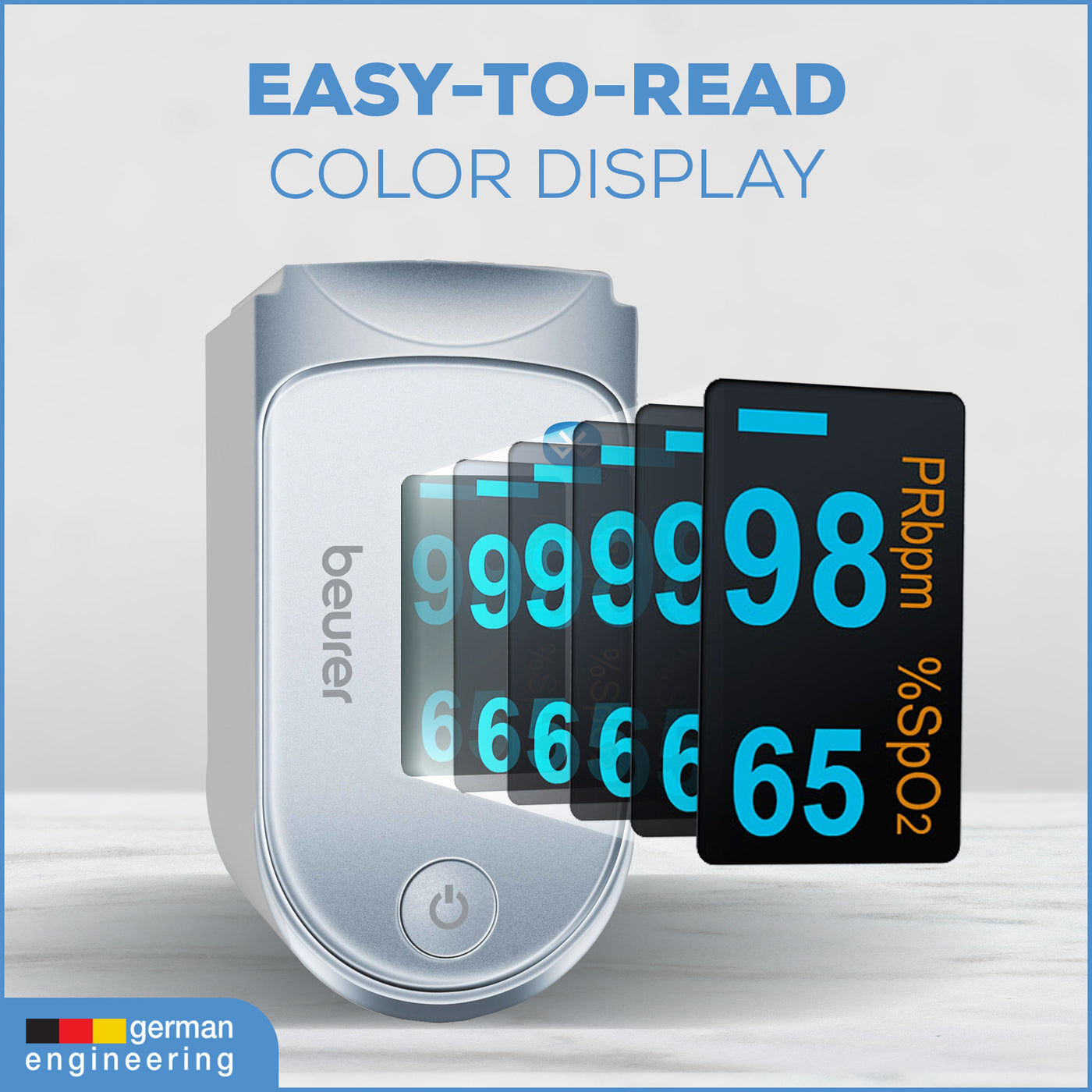 Best Digital Bluetooth Pulse Oximeter PO60 | Beurer