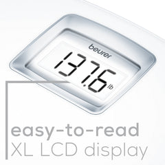 Beurer PS25 Personal Bathroom Scale LCD display