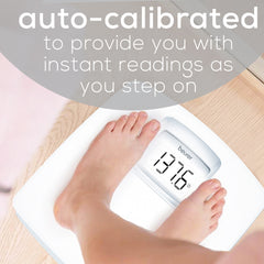 Beurer PS25 Personal Bathroom Scale auto calibrated