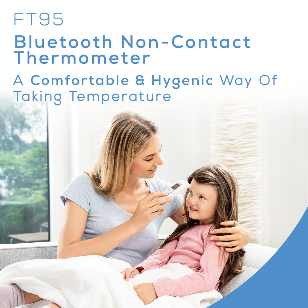 Beurer 3-in-1 Bluetooth Digital Thermometer, FT95
