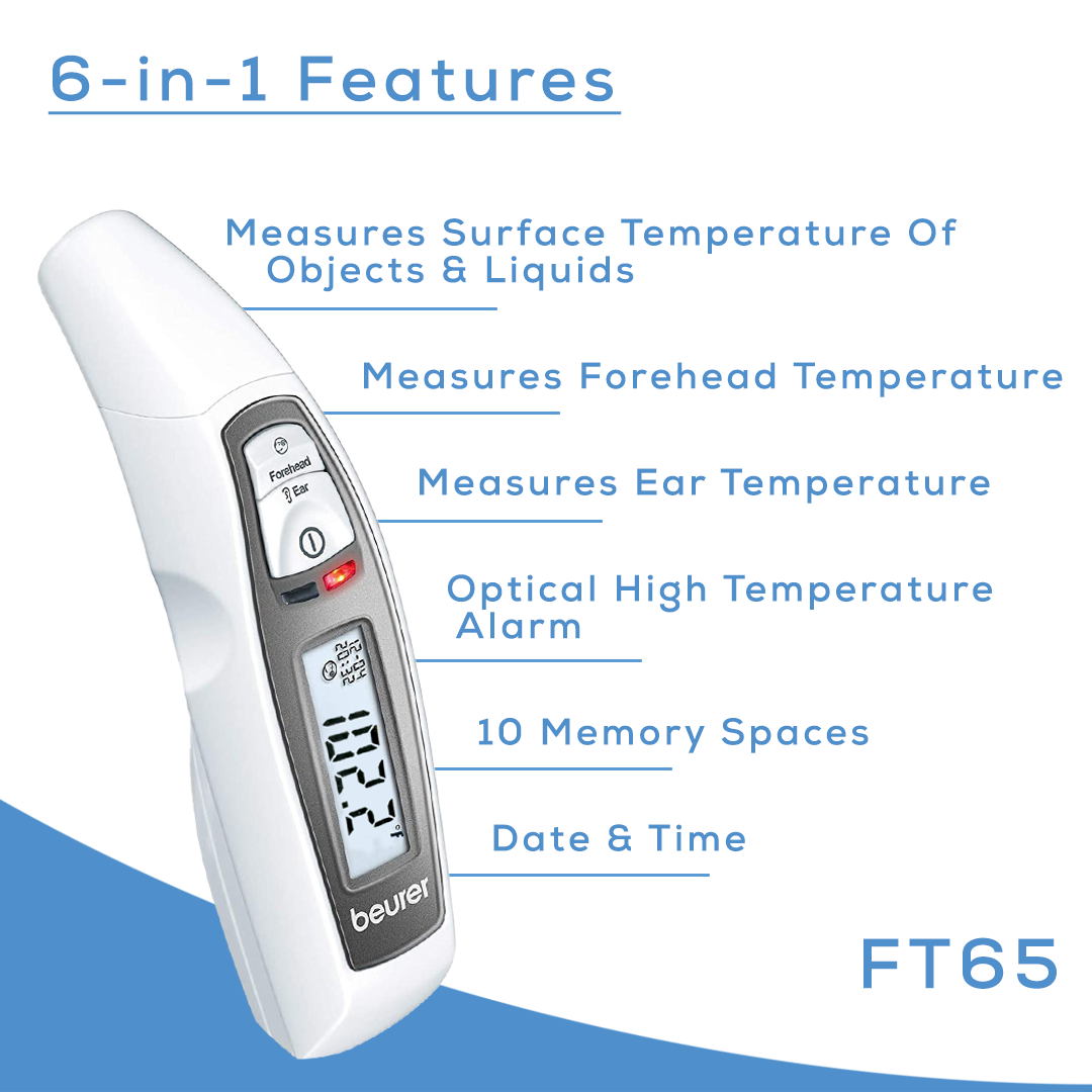 Beurer ft 65 termometro multifunzione 6 in 1 - Prénatal