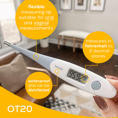 Beurer OT20 Digital Basal Thermometer flexible tip