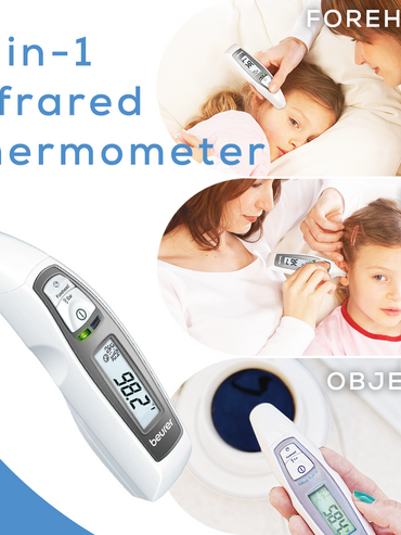 Caring Mill by Beurer Multi-Function Infrared Thermometer, FT65CM