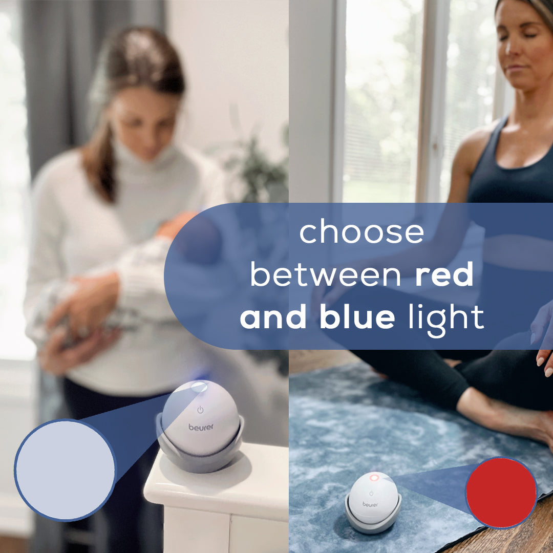 Beurer Pulsating Meditation and Dream Light, SL10 perfect for breathing and exercising choose between red and blue light