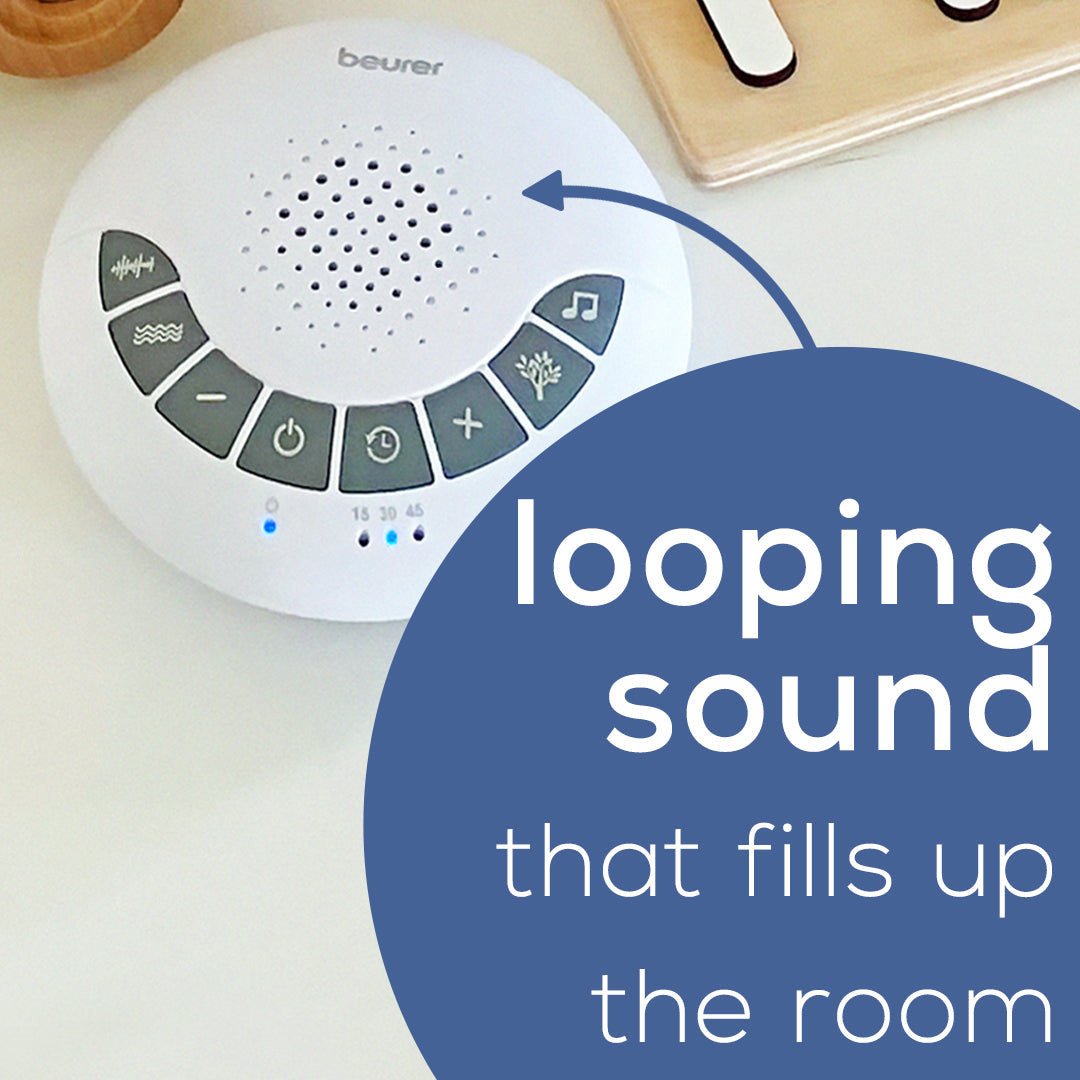 Beurer SL15 Dreamsound Sleep Machine looping sound that fills up the room