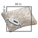 Beurer Nordic Line Faux Fur Heated Pillow, UHP48N size