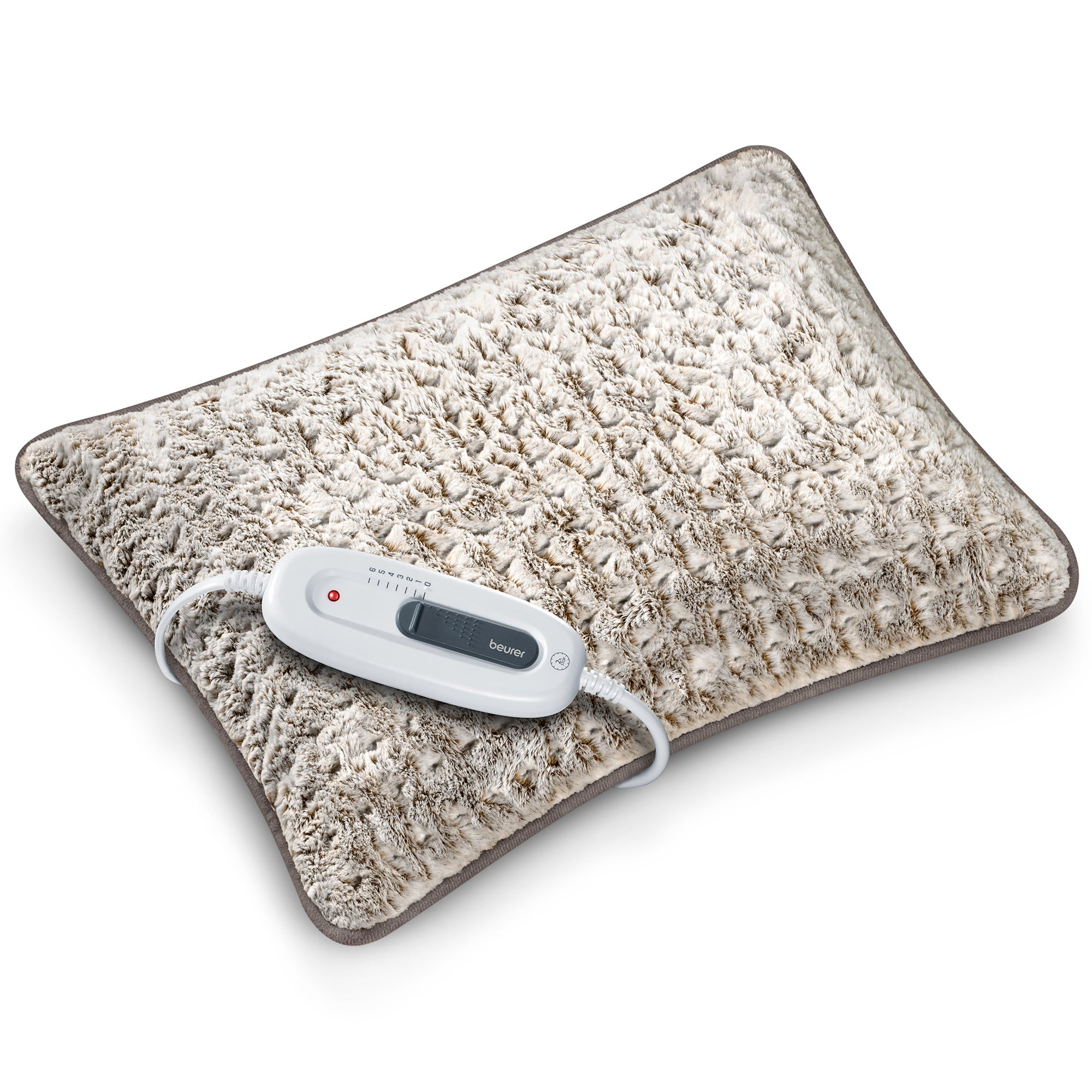 Beurer Nordic Line Faux Fur Heated Pillow, UHP48N