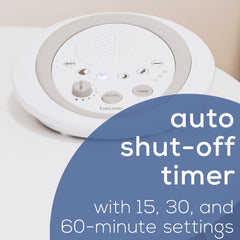 Beurer White Noise Machine, WN50 auto shut off timer with 15 30 and 60 minute settings